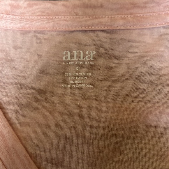 a.n.a. Peach color T-shirt - size XL - Picture 10 of 10